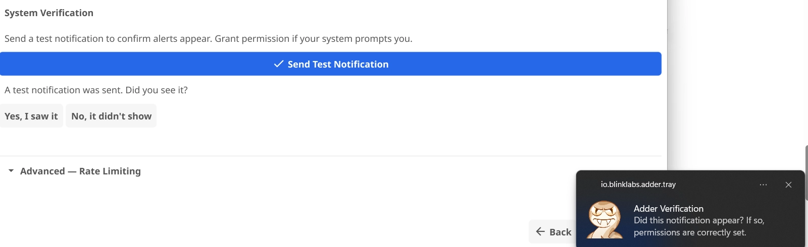 adder-windows-config-send-test